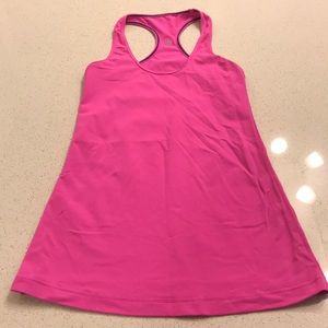 Lulu pink tank
